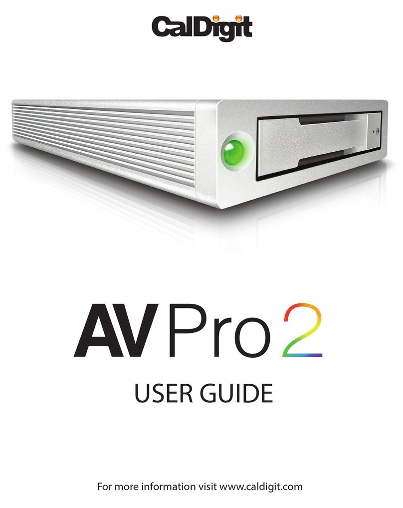 CalDigit AVPro2 User manual