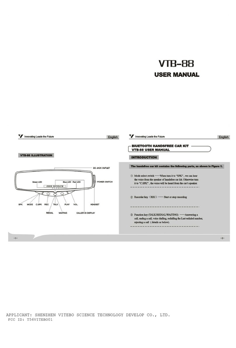 Vitebo VTB-88 user manual