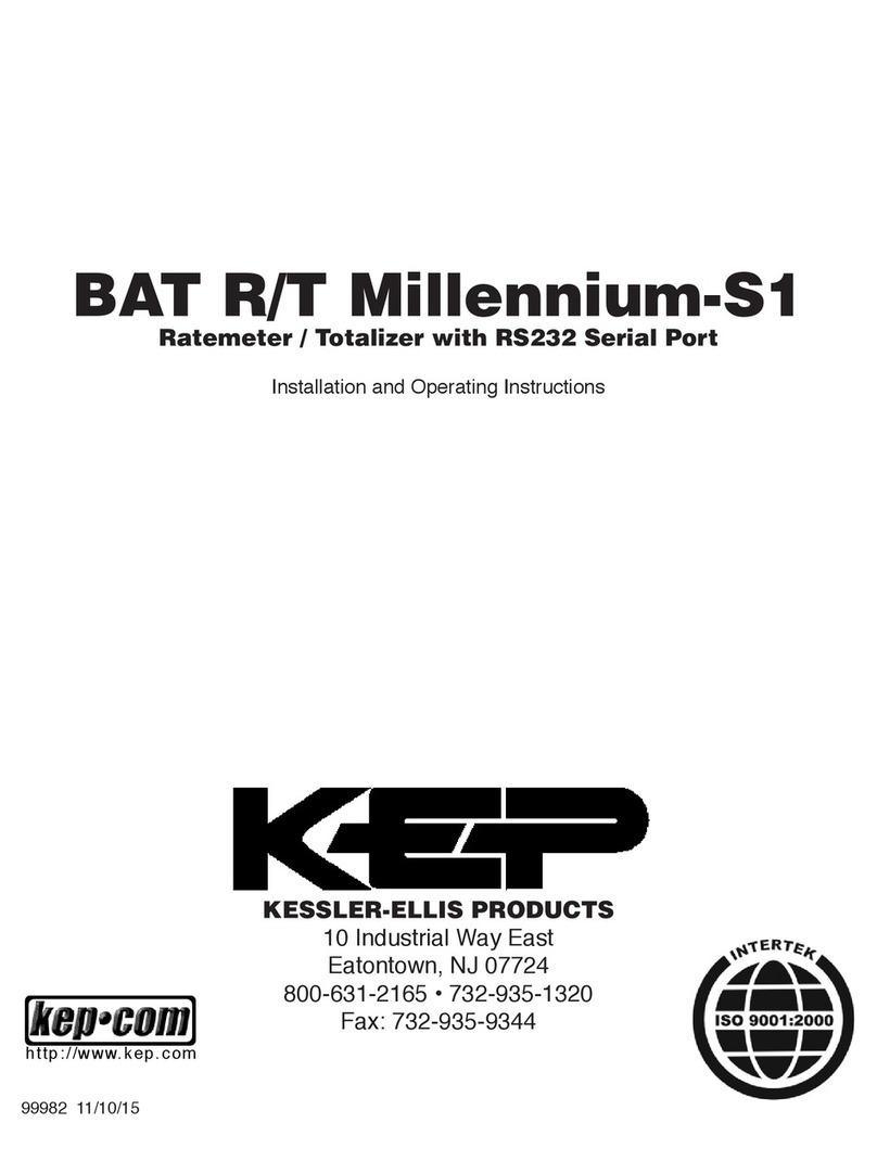 KEPCO BAT R/T Millennium-S1 Installation and operating instrictions KEPCO BAT R/T Millennium-S1 Installation and operating instrictions