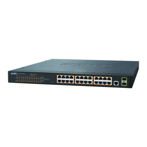 Planet GS-4210-16T2S user manual