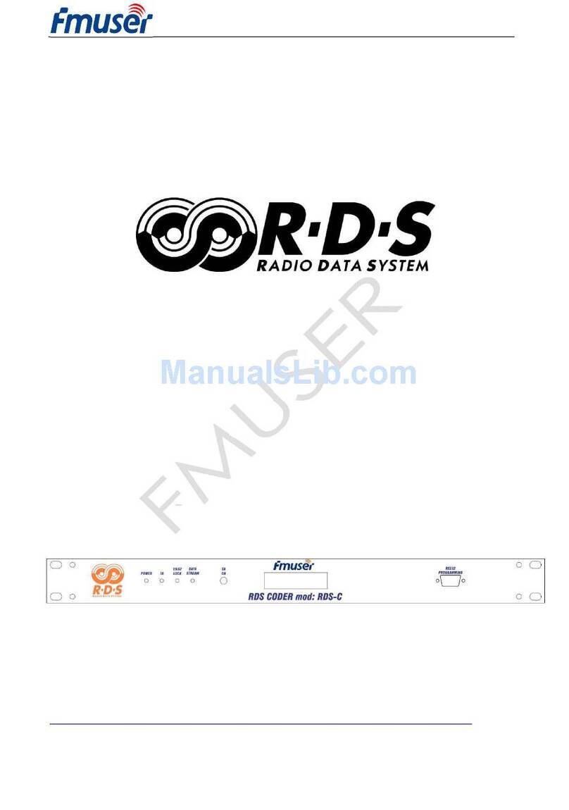 FMUser RDS-C Technical manual