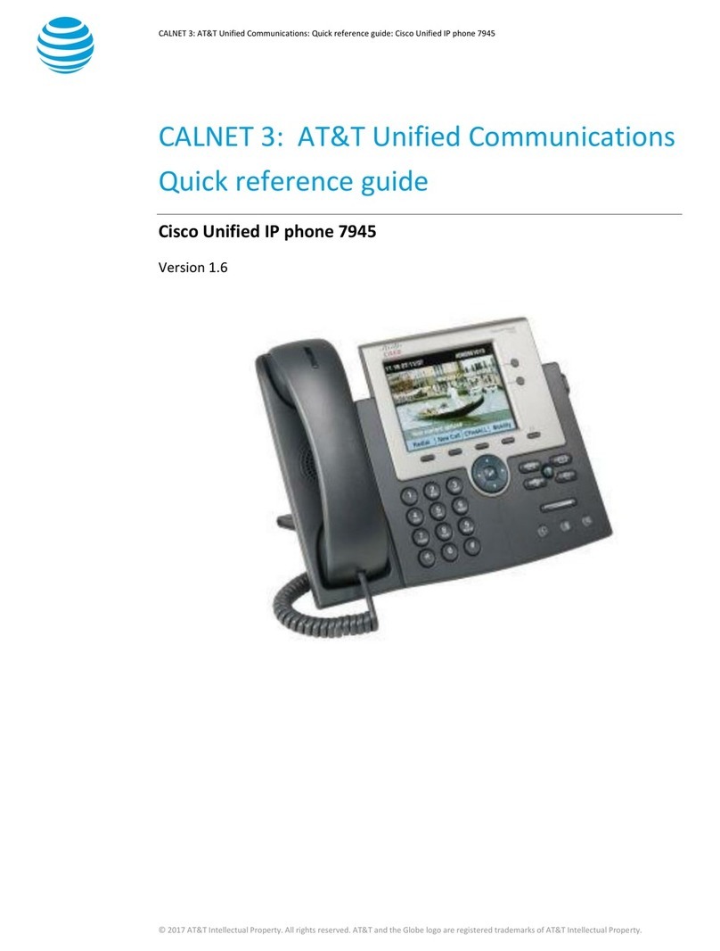 Cisco 7945 Series User manual Cisco 7945 Series User manual