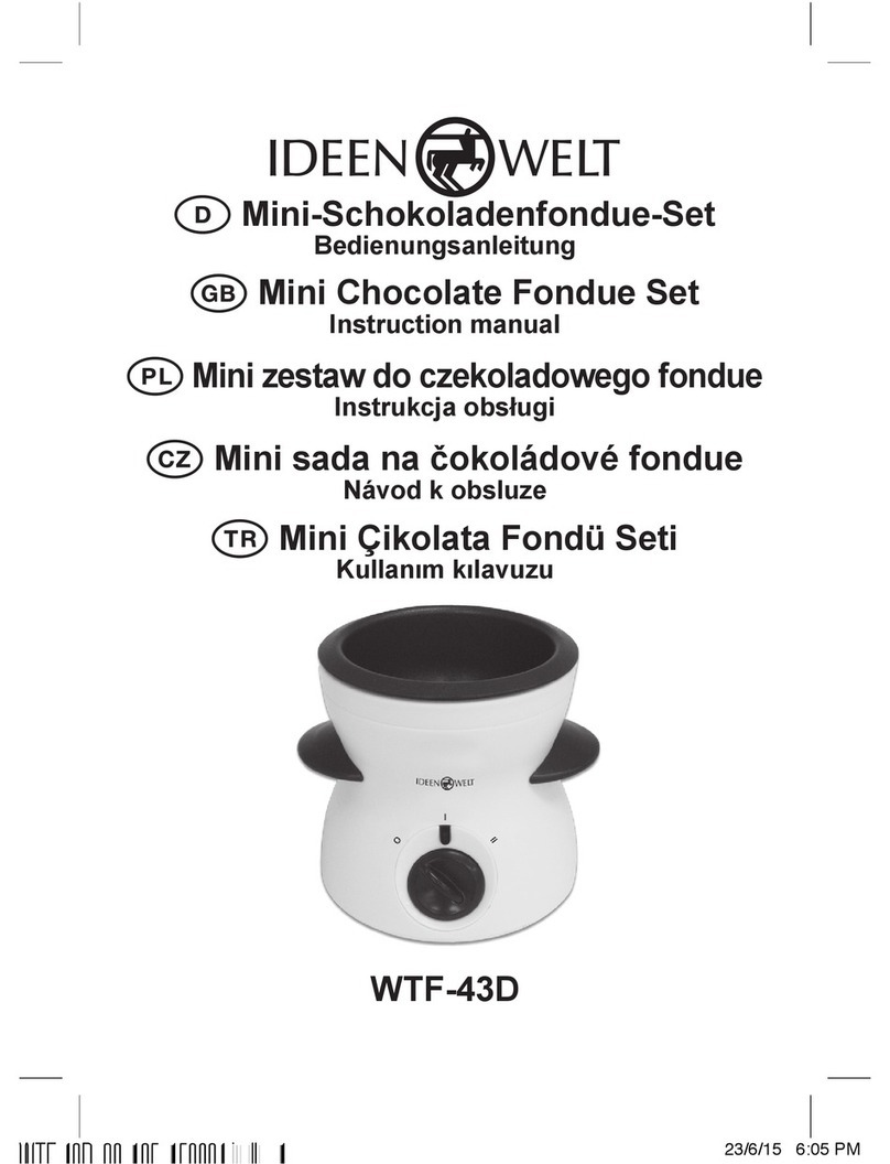 Ideen Welt WTF-43D instruction manual