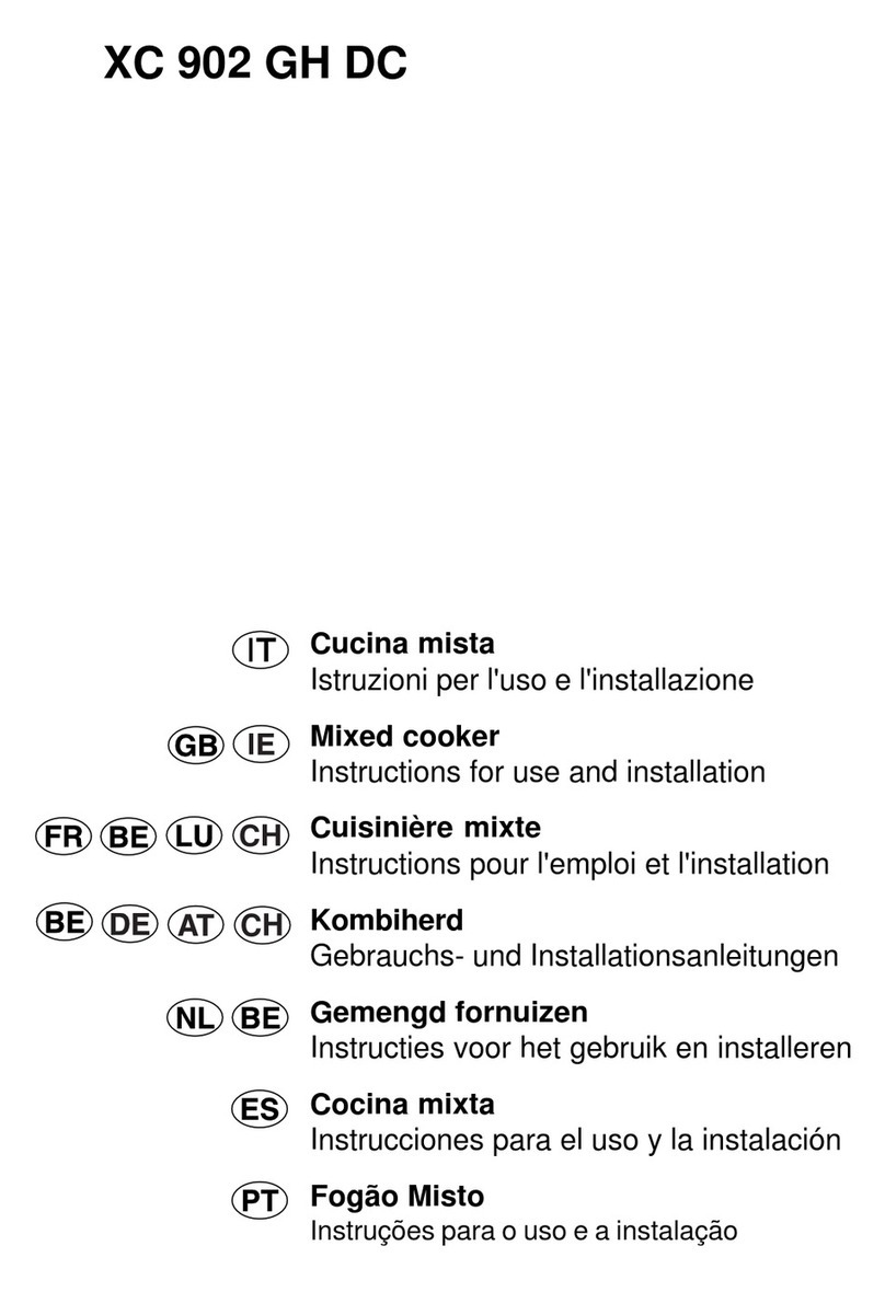 Hotpoint XC 902 GH DC Instructions for use and installation