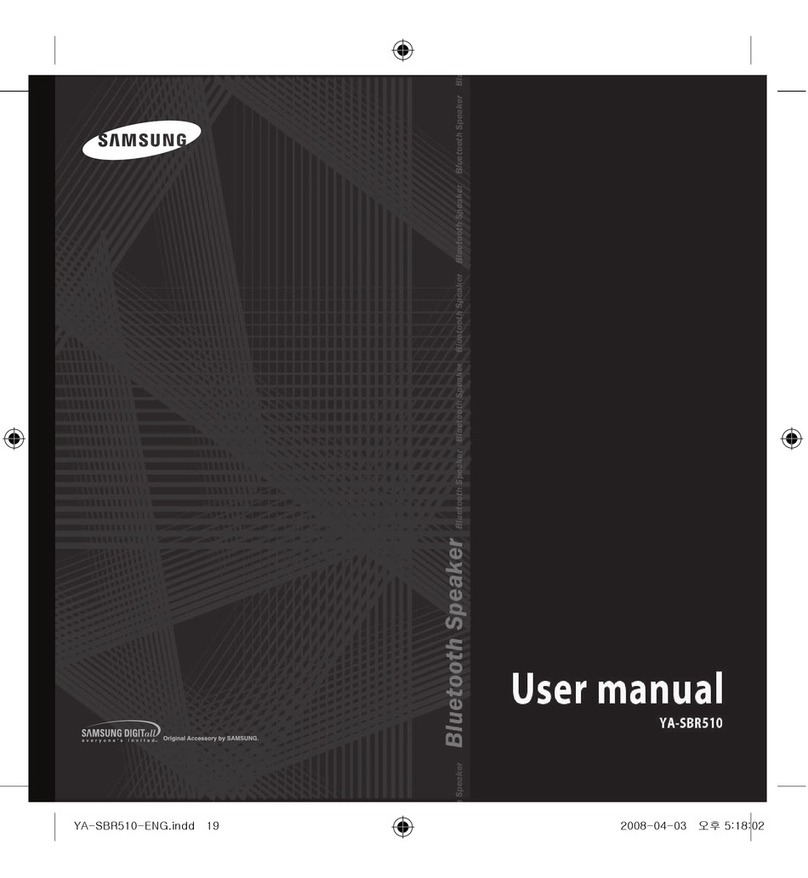 Samsung YA-SBR510 User manual