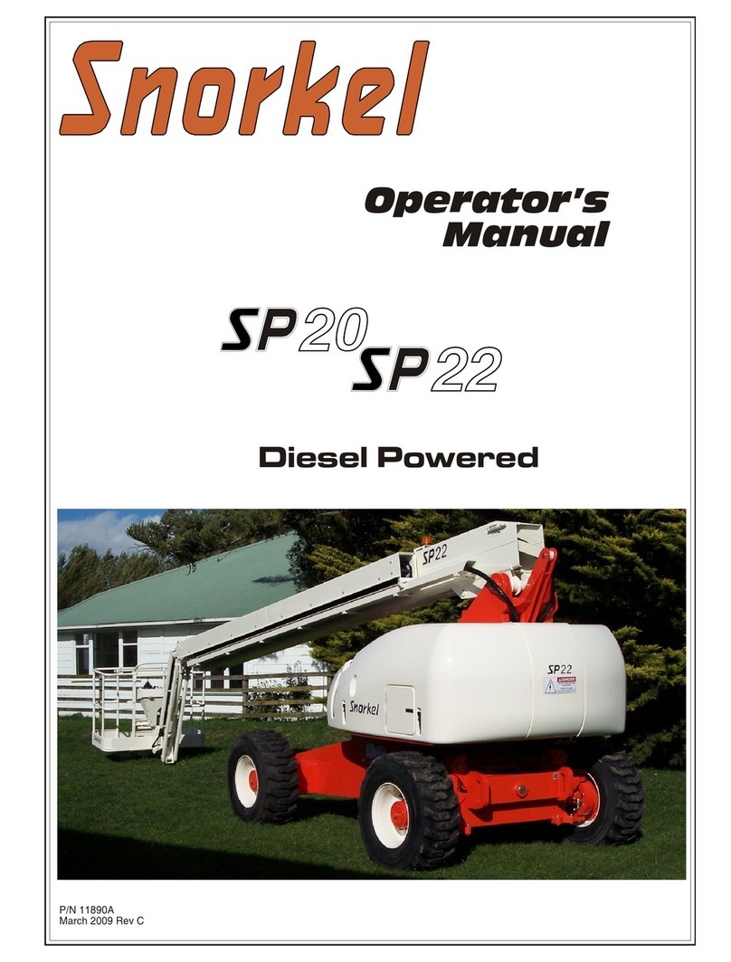 Snorkel SP20 User manual