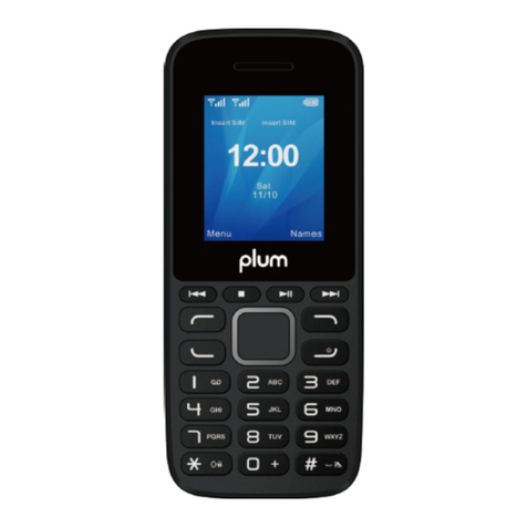 Plum Mobile B106 User manual Plum Mobile B106 User manual