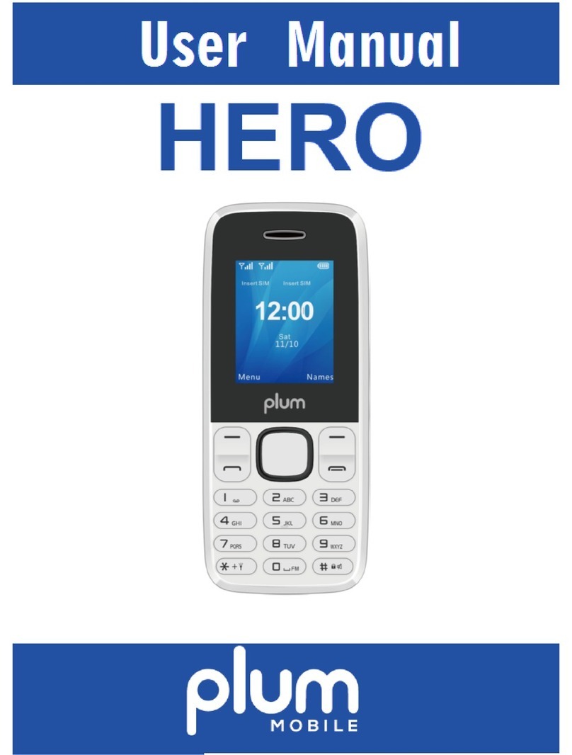Plum Mobile B103 user manual