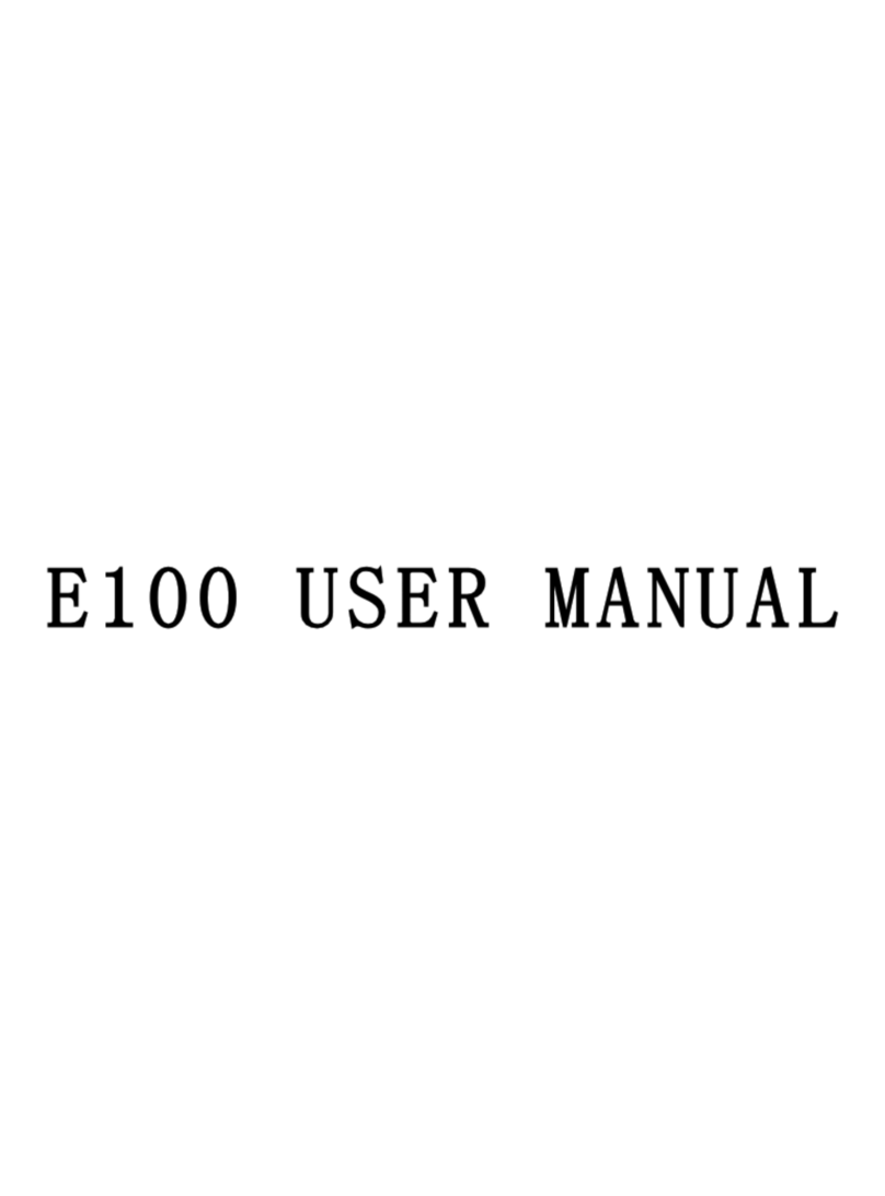 Plum Mobile E100 User manual Plum Mobile E100 User manual