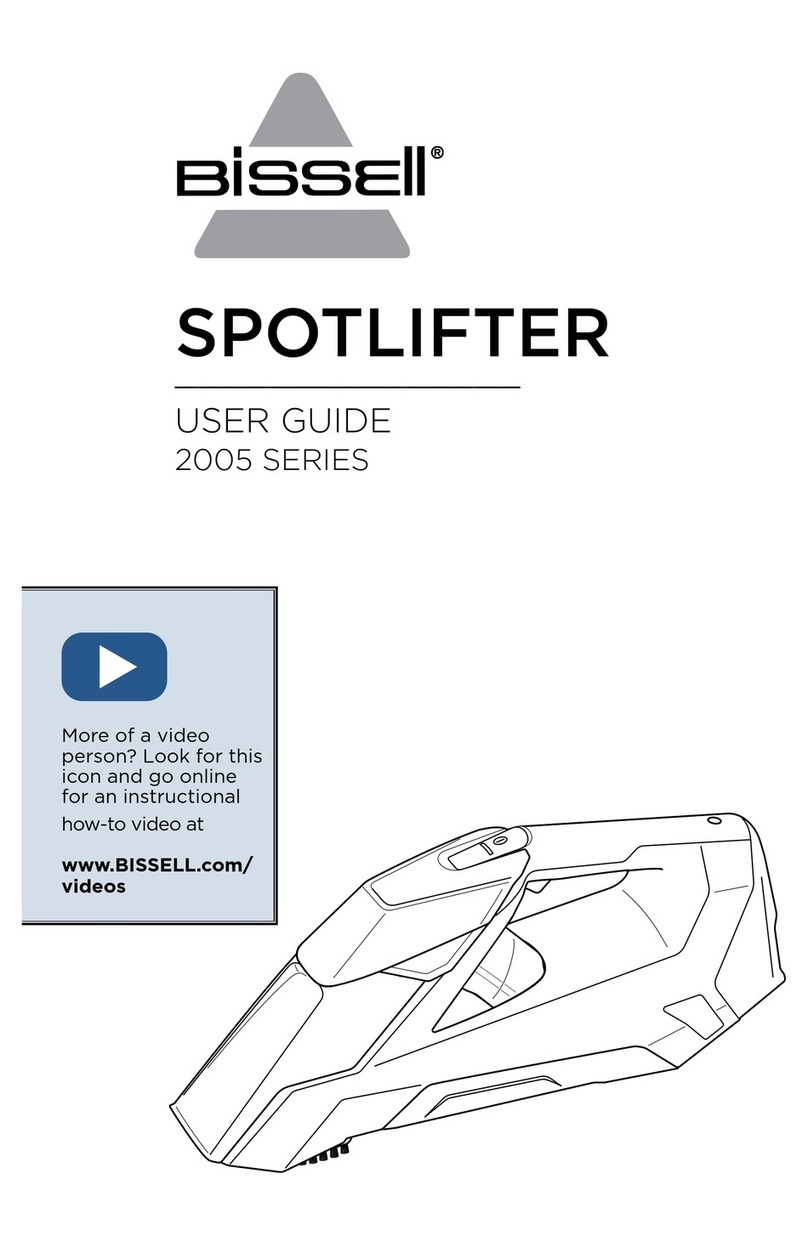 Bissell 2005 SERIES User manual