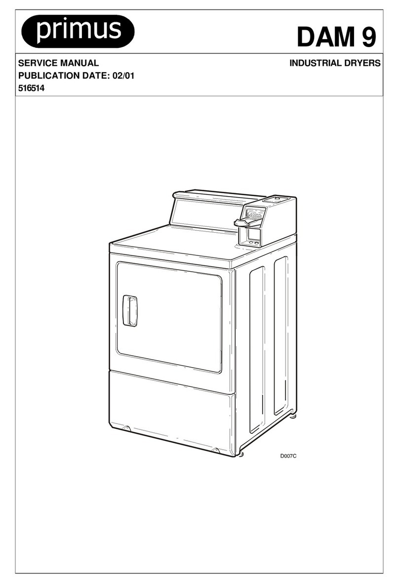 Primus DAM 9 Service manual
