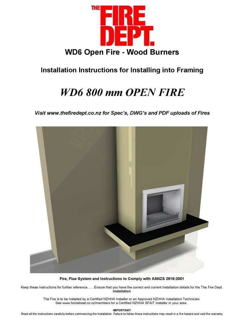 The Fire Dept WD6 installation instructions