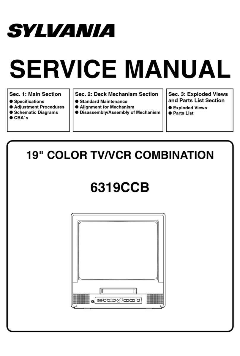 Sylvania 6319CCB User manual