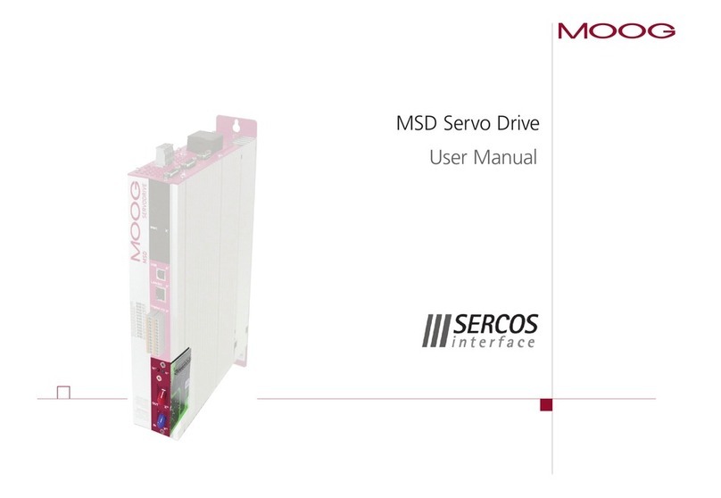 Moog MSD User manual