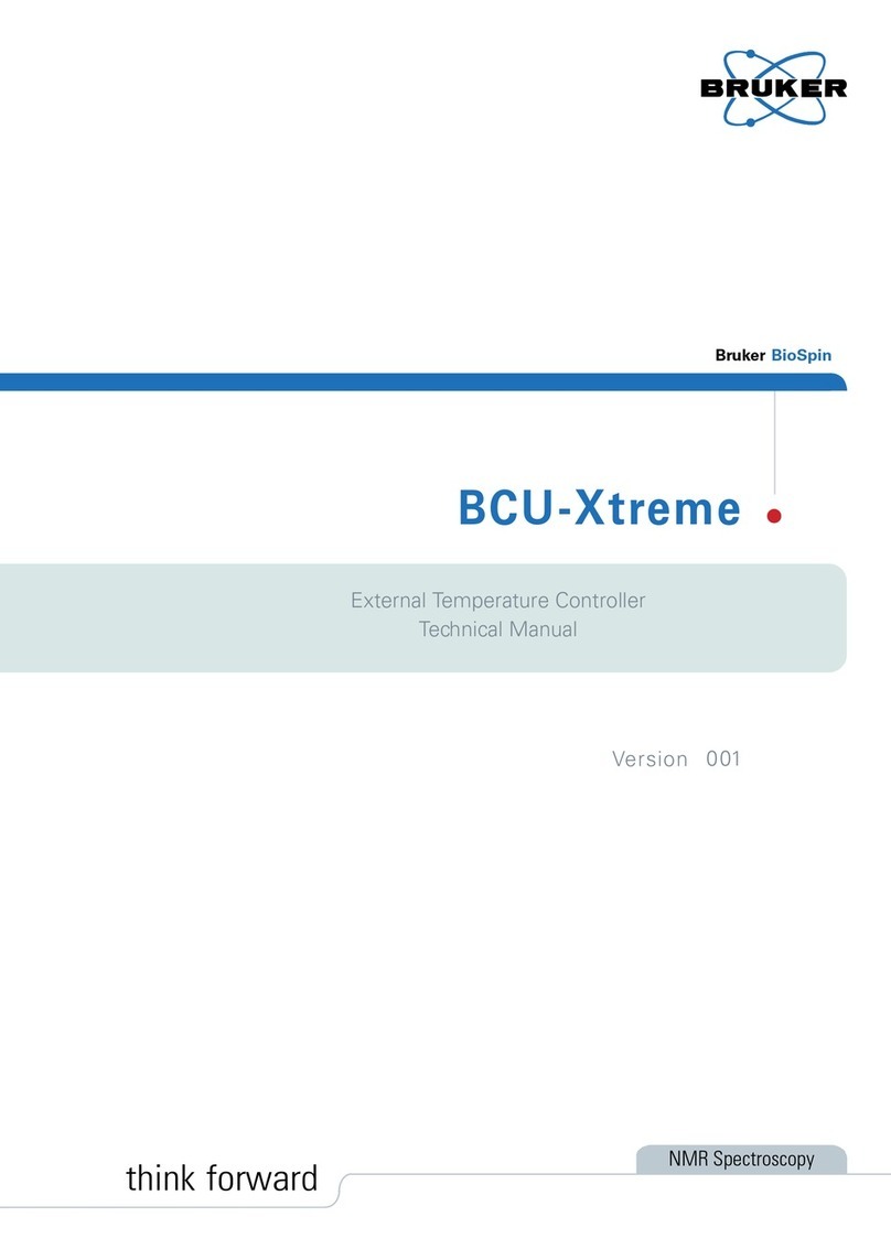 Bruker BioSpin BCU-Xtreme Technical manual