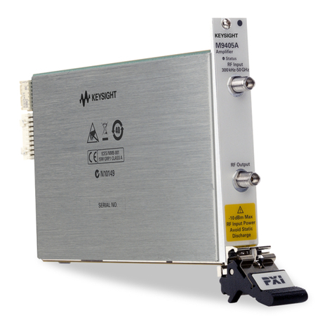 Agilent Technologies M9405A Manual