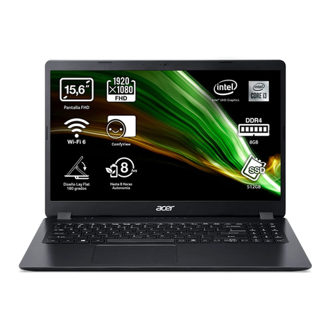 Acer Aspire Notebook Series User manual