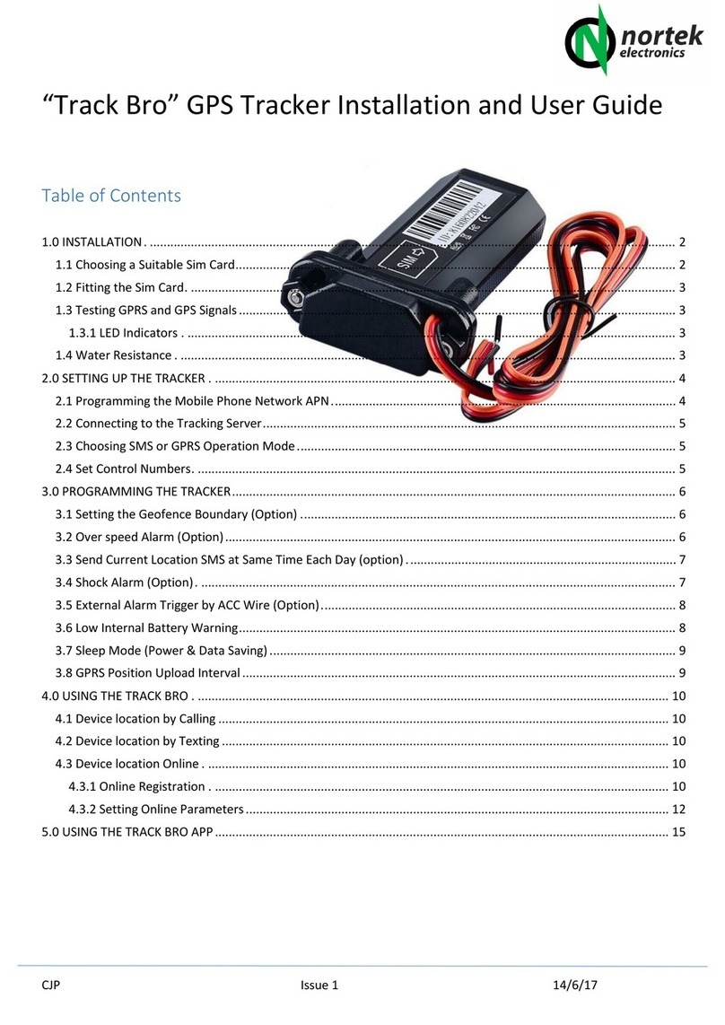 Nortek Track Bro Installation and user guide