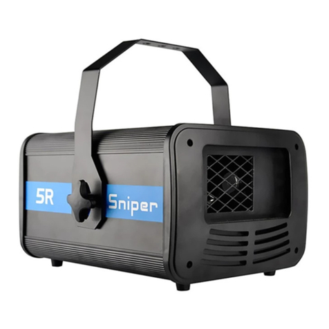 Elation 5R SNIPER user manual