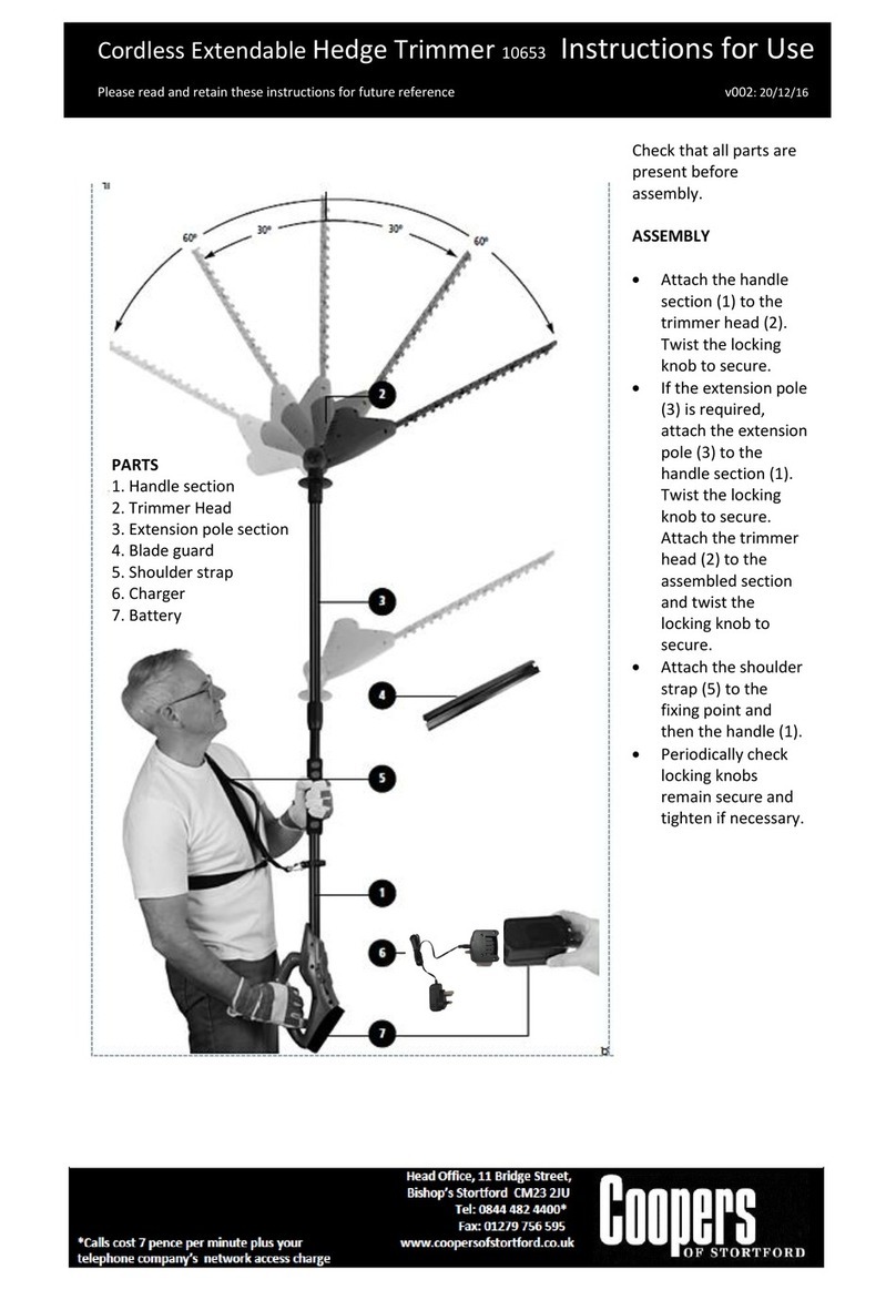 Coopers 10653 Instructions for use