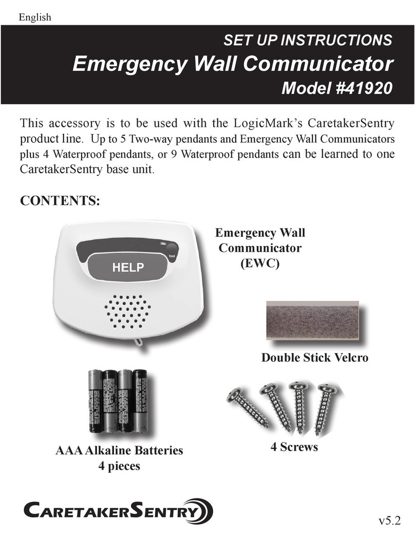 LogicMark 41920 Setup instructions