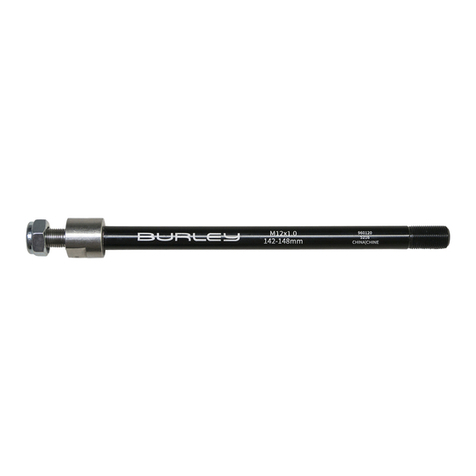 Burley THRU AXLE User manual