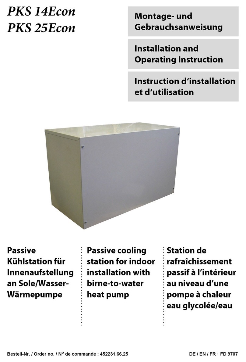 Dimplex PKS 14Econ Installation and operating instruction