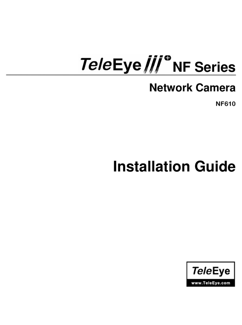 TeleEye NF610 III Plus NF Series User manual