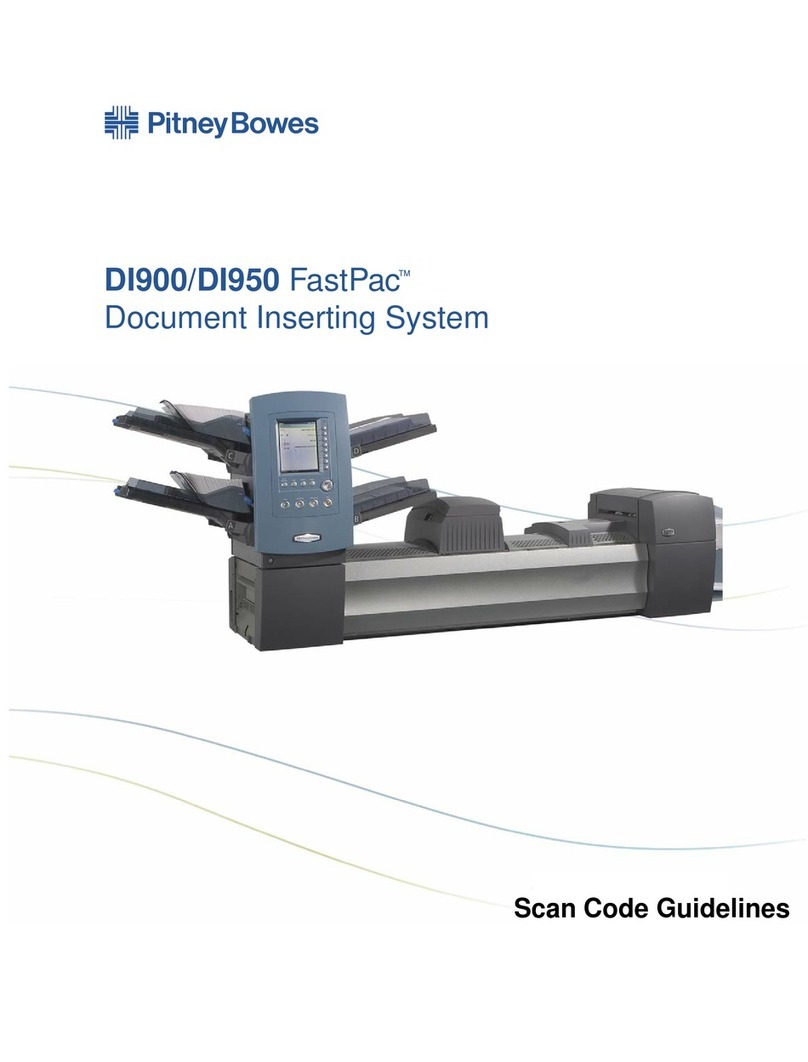 Pitney Bowes DI900 Instruction Manual