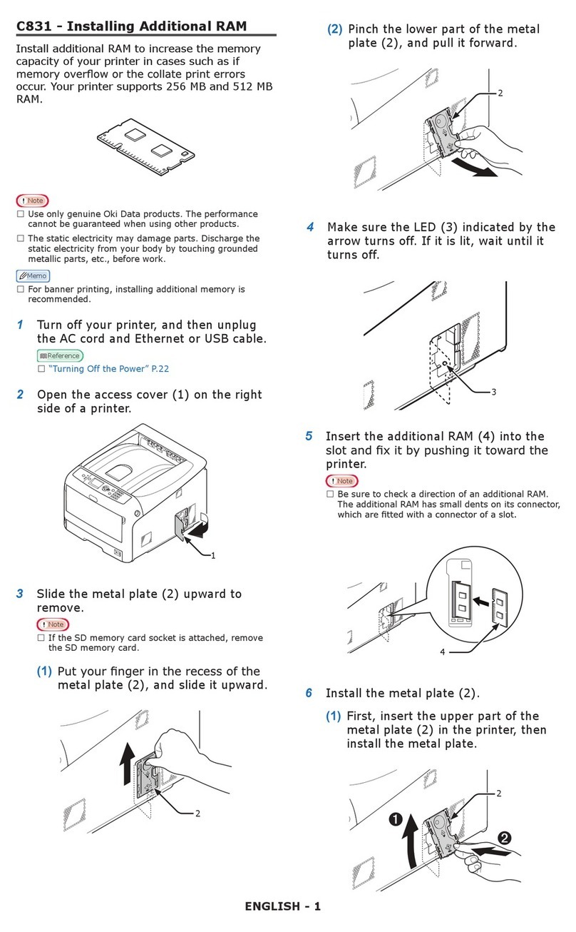 Oki C831 User manual Oki C831 User manual