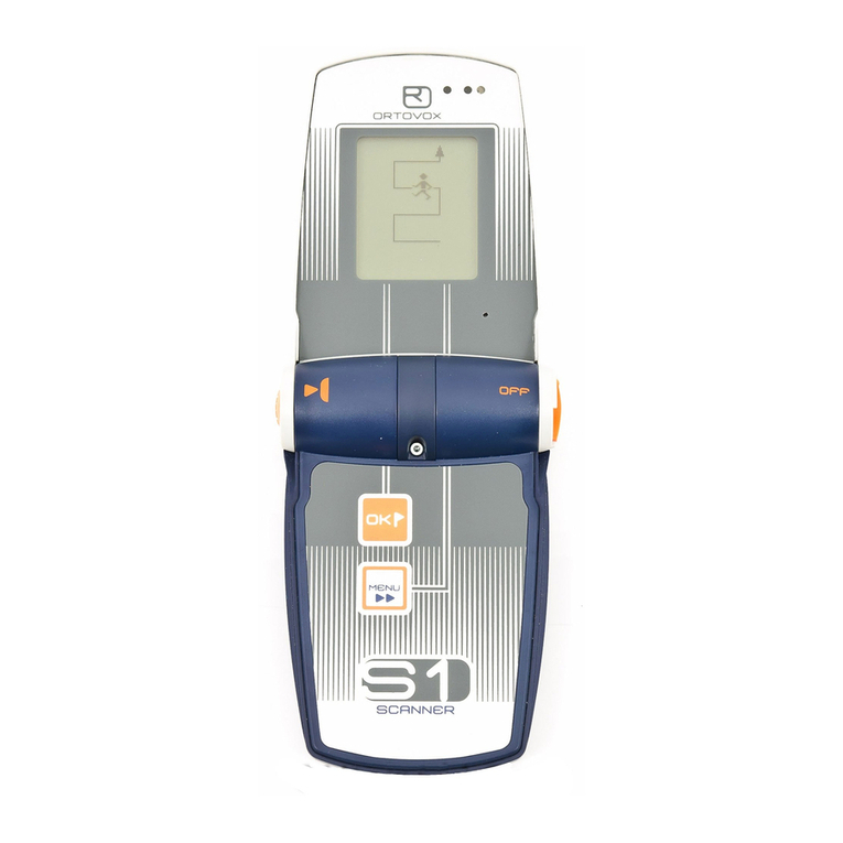 Ortovox S1 User manual Ortovox S1 User manual