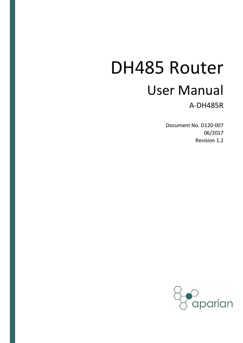APARIAN DH485 User manual