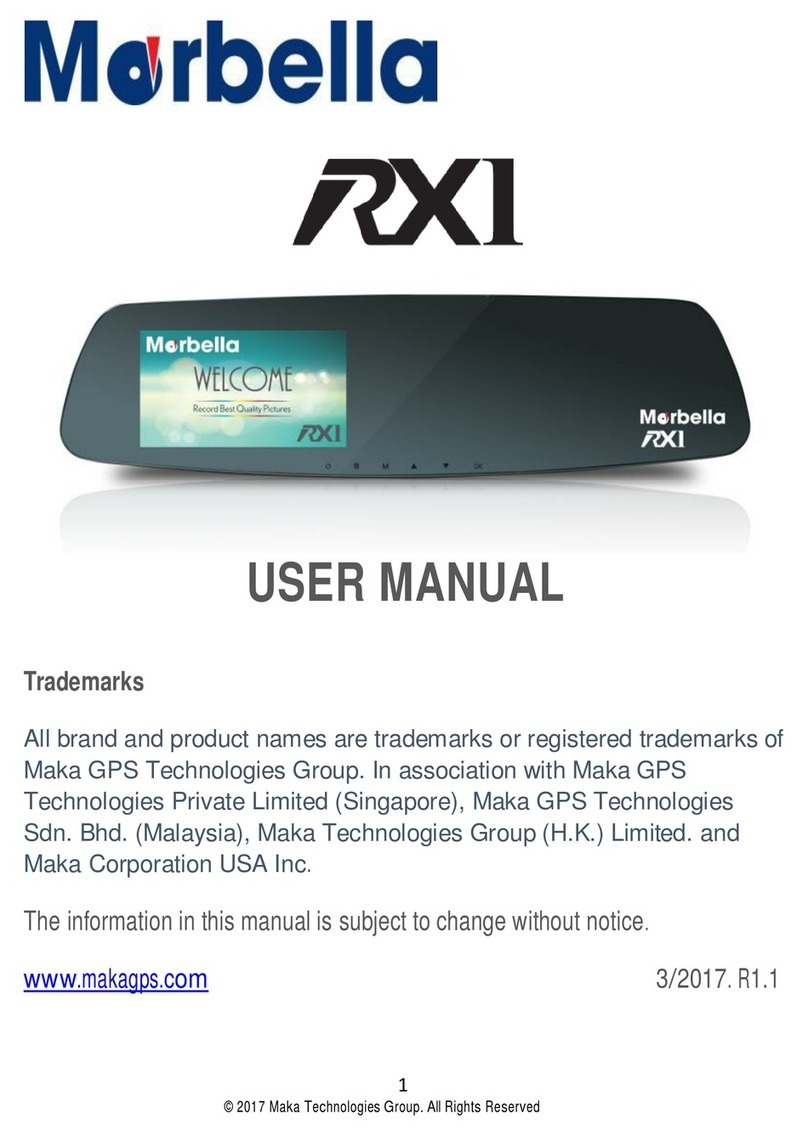 Maka Technologies Marbella RX1 User manual