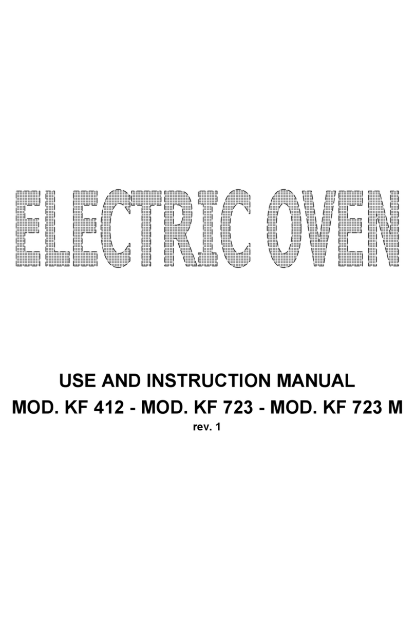 TECNOEKA KF 412 Use and instruction manual