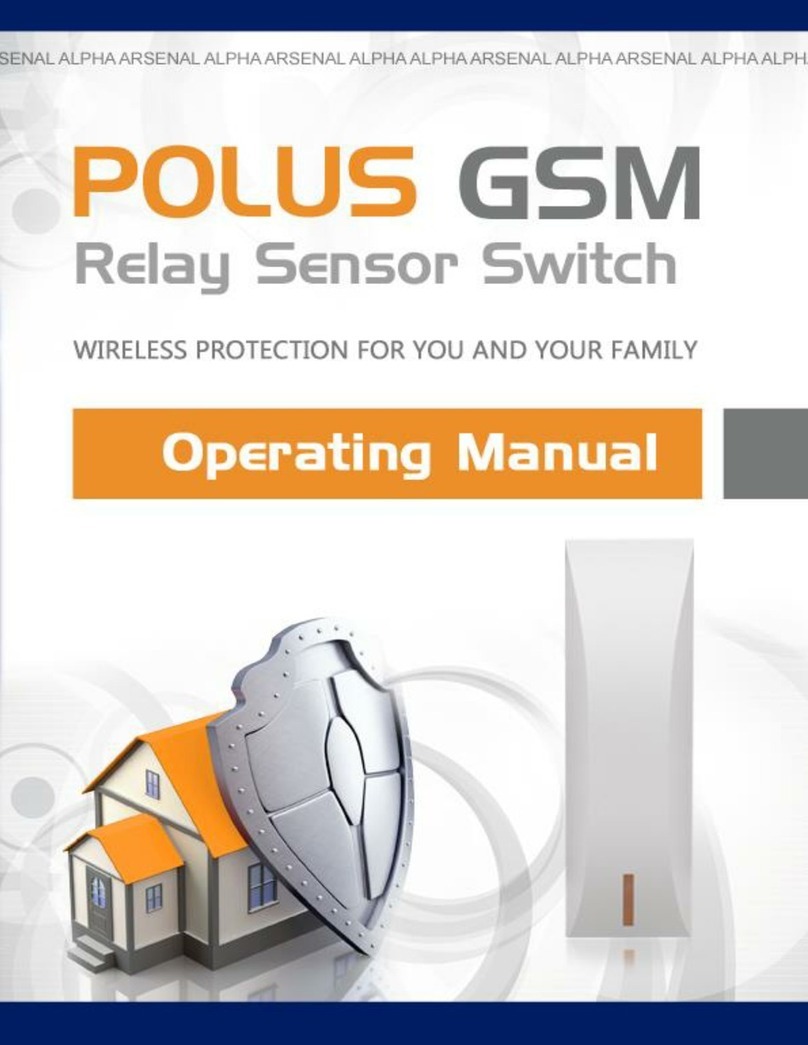 Alpha Arsenal polus gsm operating manual