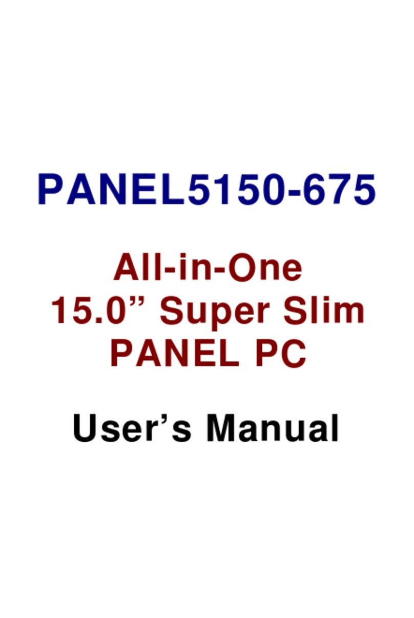 AXIOMTEK PANEL5150-675 User manual