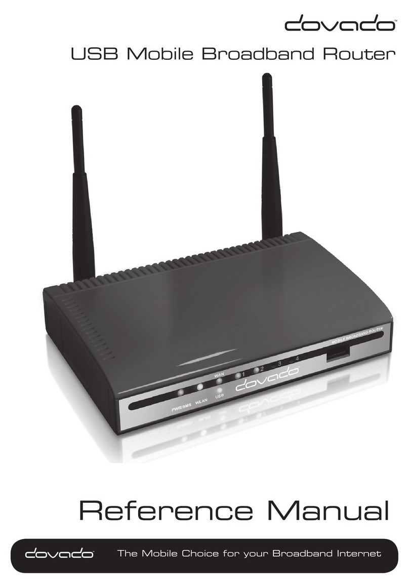 Dovado USB Mobile Broadband Router User manual Dovado USB Mobile Broadband Router User manual