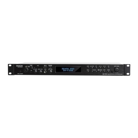 Denon DN-F350 User manual