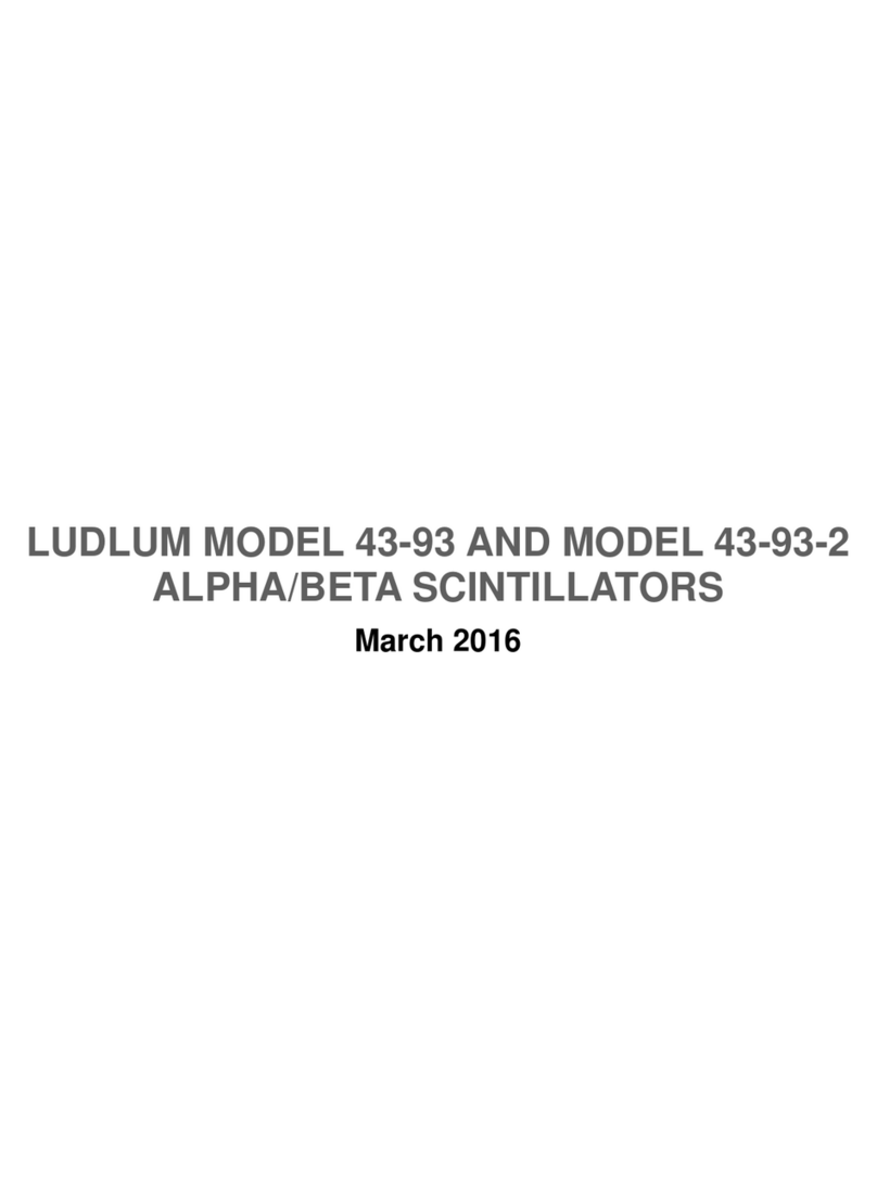 Ludlum Measurements 43-93 User manual