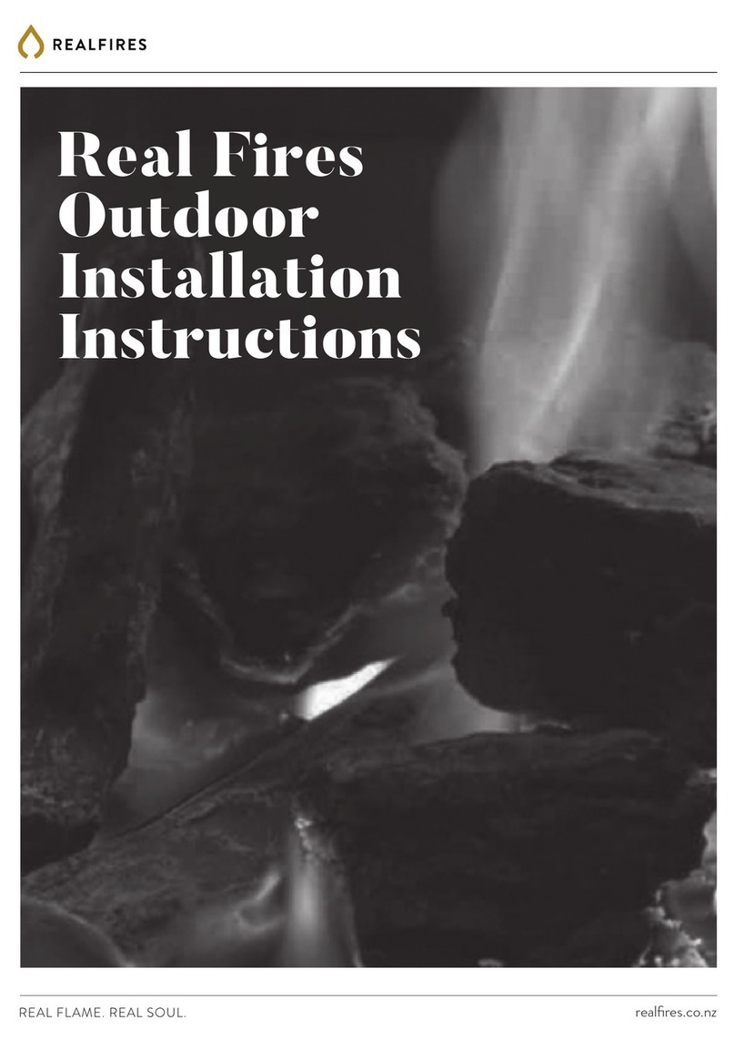 Real Fires SS900 installation instructions