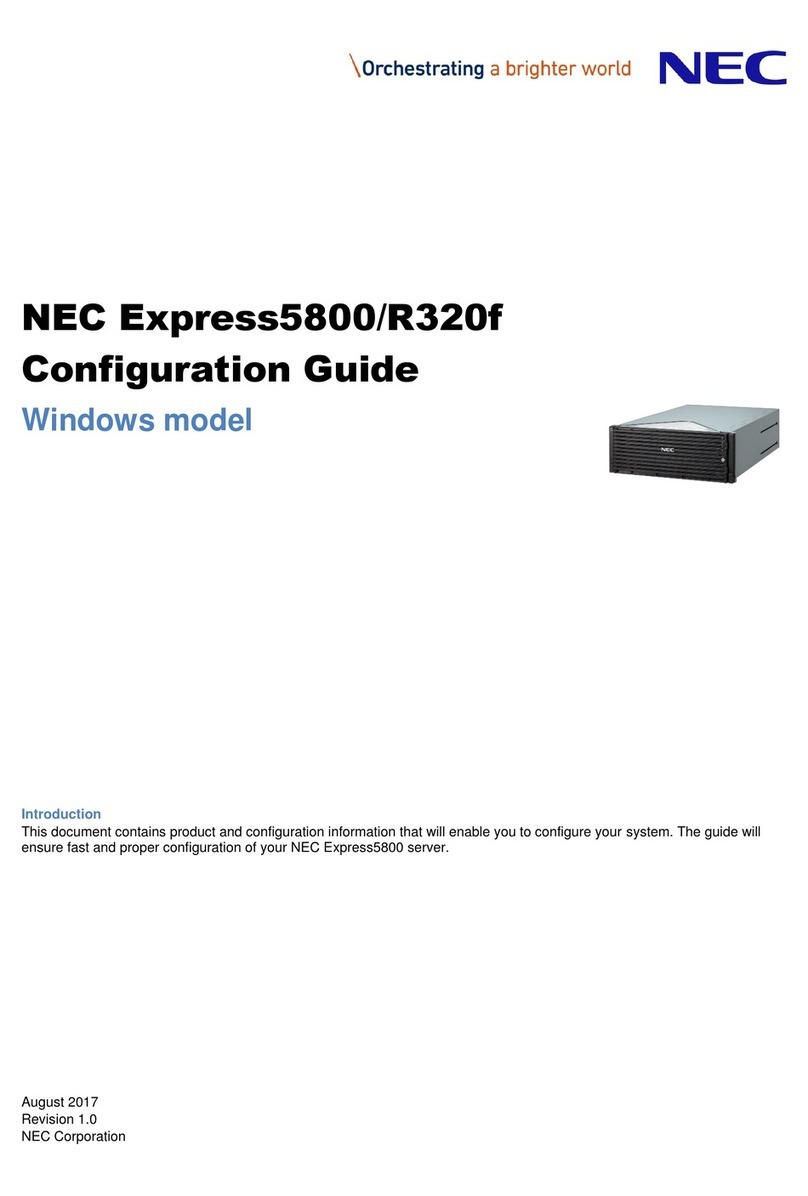 NEC NEC Express5800 Series User manual