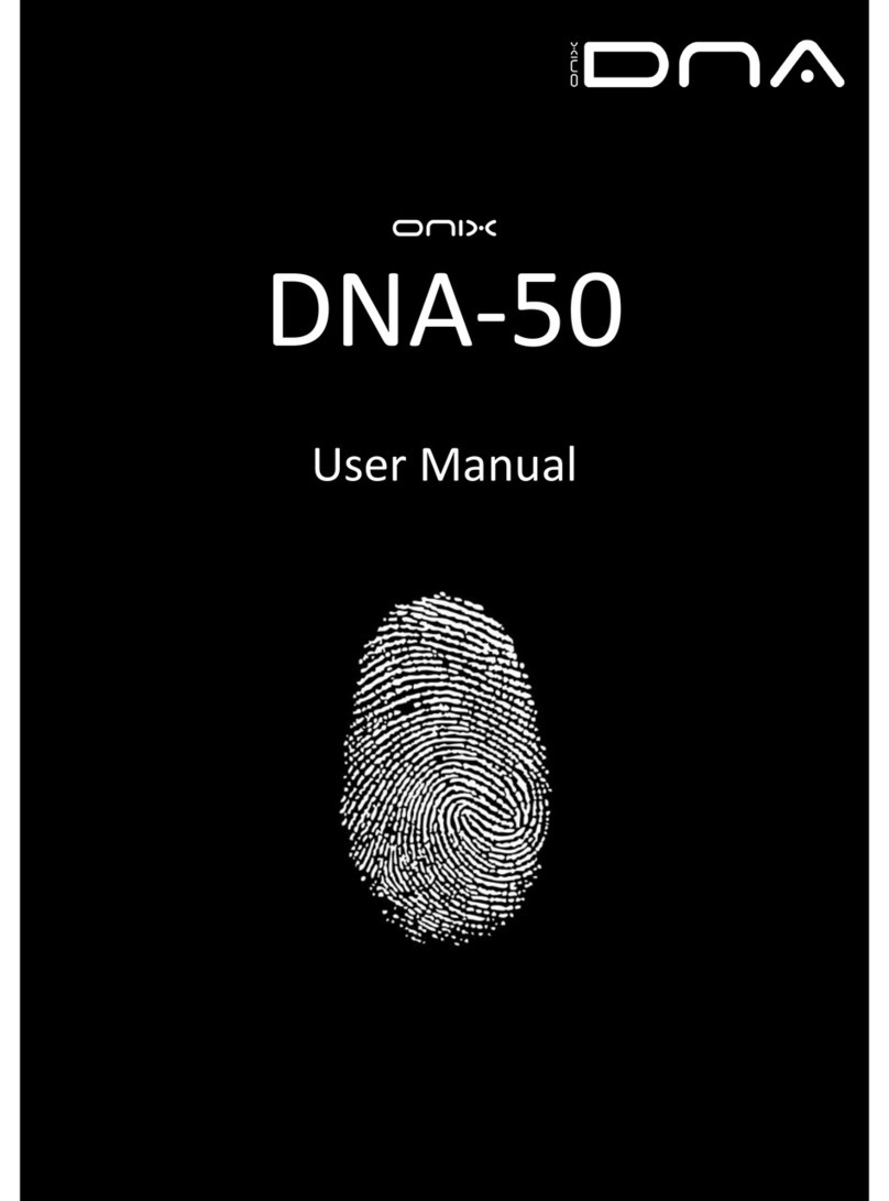 Onix DNA-50 User manual
