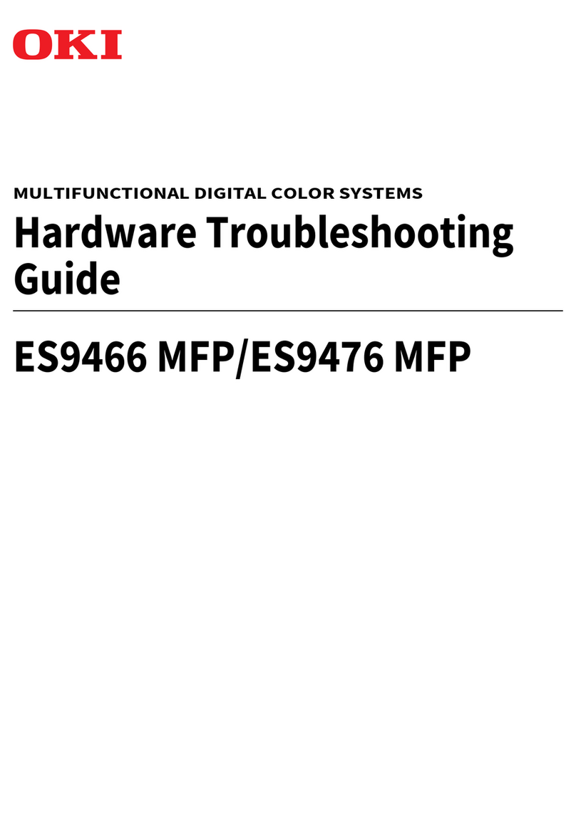 Oki ES9476 MFP User manual Oki ES9476 MFP User manual