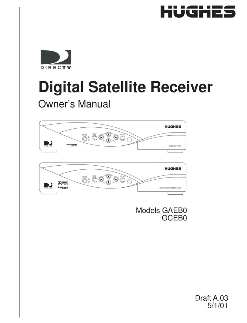 Hughes DIRECTV GAEB0 owner's manual