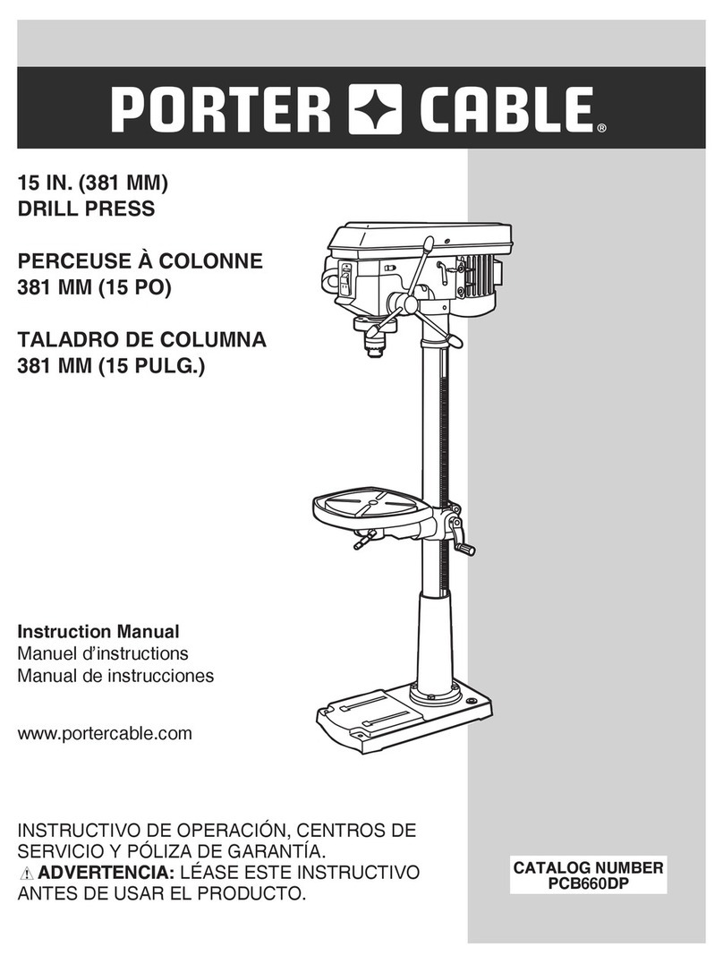 Porter-Cable PCB660DP instruction manual Porter-Cable PCB660DP instruction manual