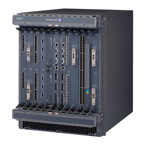 Alcatel-Lucent 7750 User manual