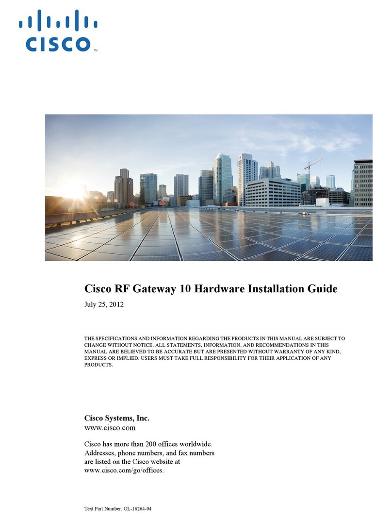 Cisco RFGW-10 Manual