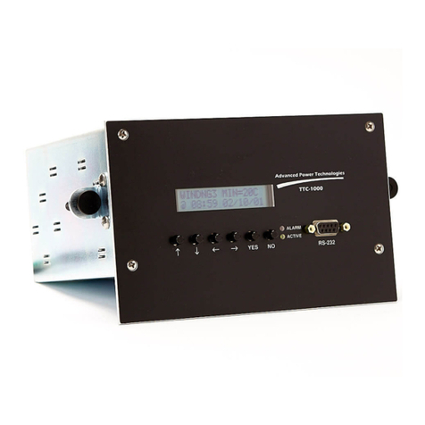 Advanced Power technologies TTC-1000 instruction & operation manual