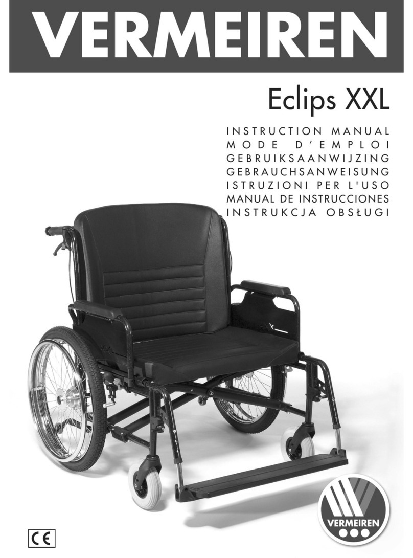 Vermeiren Eclips XXL User manual Vermeiren Eclips XXL User manual