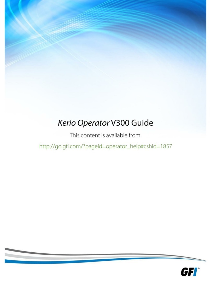 Kerio Tech V300 quick guide